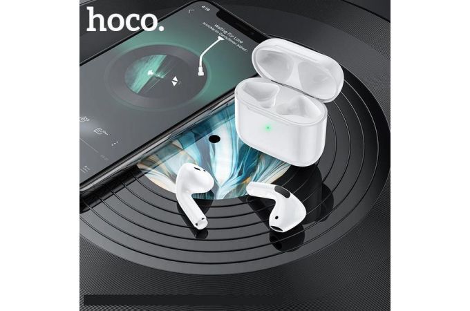 Наушники вакуумные беспроводные HOCO EW03 Plus True wireless Bluetooth (белый)