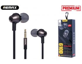 Наушники вакуумные проводные Remax RM-610D Earphone greay