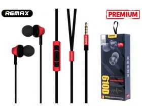 Наушники вакуумные проводные Remax RM-610D Earphone red