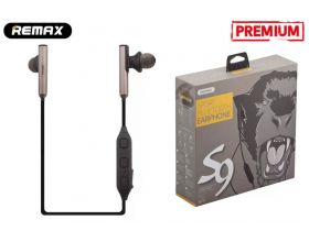 Наушники вакуумные беспроводные Remax RB-S9 Wireless neckband sports earphones black