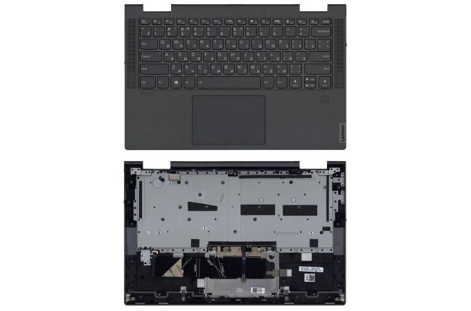 Клавиатура для ноутбука Lenovo Yoga 7-14ITL5 топкейс черный