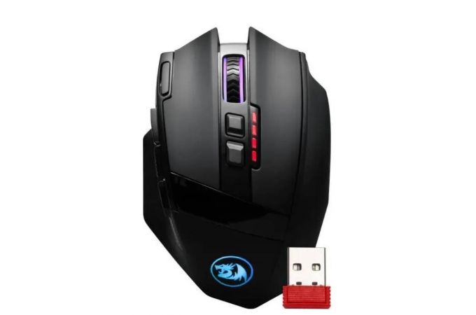 Мышь игровая беспроводная Redragon Sniper PRO 16000 dpi / 9 кнопок/ RGB подсветка