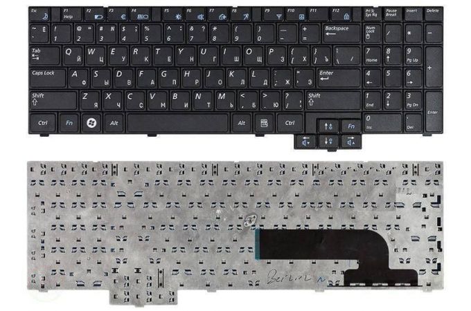 Клавиатура для ноутбука Samsung X520 черная