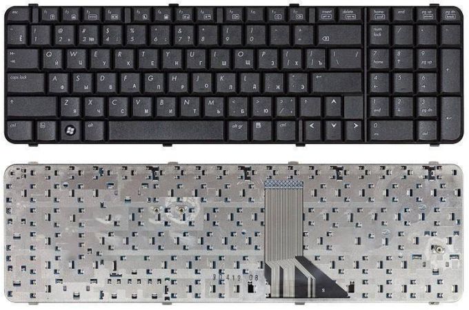 Клавиатура для ноутбука HP Compaq 6830 6830s черная
