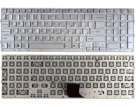 Клавиатура для ноутбука Sony Vaio VPC-CB VPC-CB17 серебристая