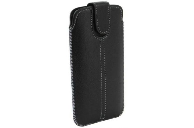 Чехол NEYPO Pocket Case с лентой для смартфонов до 5.5" (80х160 мм) черный