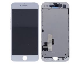 Дисплей для iPhone 7 (4.7) в сборе с тачскрином и рамкой (белый) переклейка