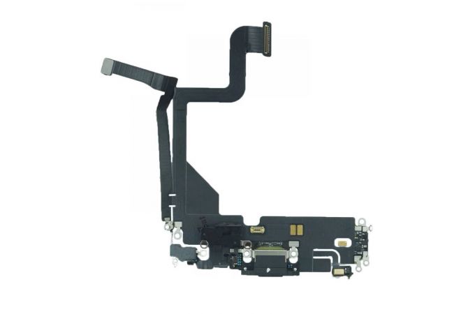 Шлейф для iPhone 13 Pro с разъемом зарядки (черный) HQ