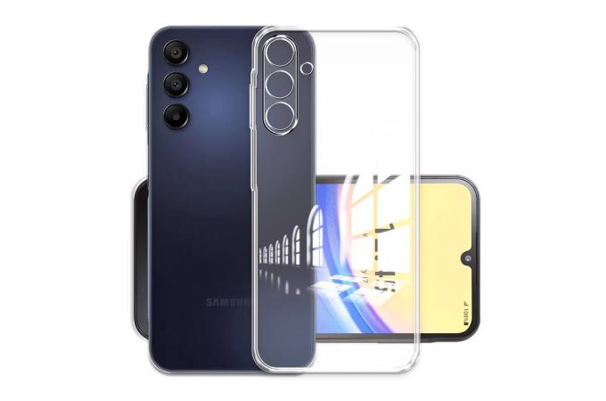 Чехол для Samsung A16 ультратонкий 0,3мм прозрачный