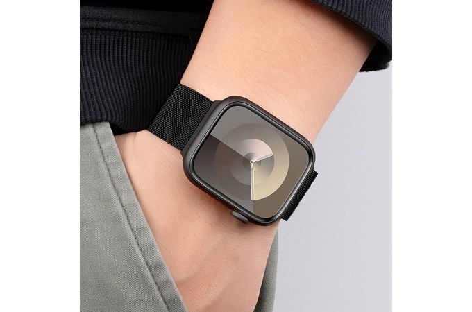 Ремешок для Apple Watch HOCO WA26 May series two-section double magnetic buckle milanese strap (42/44/45/49 мм) звездный