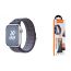 Ремешок для Apple Watch HOCO WA25 Original series nylon strap (38/40/41 мм) динамичный королевский синий с оранжевым