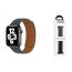 Ремешок для Apple Watch HOCO WA21 Flexible series second-generation chain magnetic silicone strap (42/44/45/49 мм) индиго