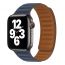 Ремешок для Apple Watch HOCO WA21 Flexible series second-generation chain magnetic silicone strap (42/44/45/49 мм) индиго