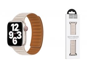 Ремешок для Apple Watch HOCO WA21 Flexible series second-generation chain magnetic silicone strap (38/40/41 мм) звездный