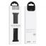 Ремешок для Apple Watch HOCO WA21 Flexible series second-generation chain magnetic silicone strap (42/44/45/49 мм) черный