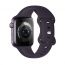 Ремешок для Apple Watch HOCO WA15 Flexible series 8-character buckle solid color silicone strap (38/40/41 мм) малиновая вишня