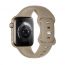 Ремешок для Apple Watch HOCO WA15 Flexible series 8-character buckle solid color silicone strap (38/40/41 мм) каменный