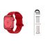 Ремешок для Apple Watch HOCO WA16 Flexible series bamboo pattern solid color silicone strap (42/44/45/49 мм) большой красный