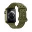 Ремешок для Apple Watch HOCO WA16 Flexible series bamboo pattern solid color silicone strap (38/40/41 мм) оливково-зеленый