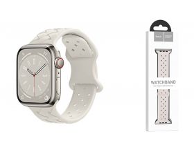 Ремешок для Apple Watch HOCO WA16 Flexible series bamboo pattern solid color silicone strap (42/44/45/49 мм) звездный