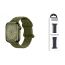 Ремешок для Apple Watch HOCO WA16 Flexible series bamboo pattern solid color silicone strap (42/44/45/49 мм) оливково-зеленый