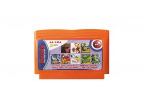 Картридж 8 bit 8в1  AA-2504 DARKWIN DUCK+TURTLES 1+4+CHIP & DALE 2+TALE SPIN+..