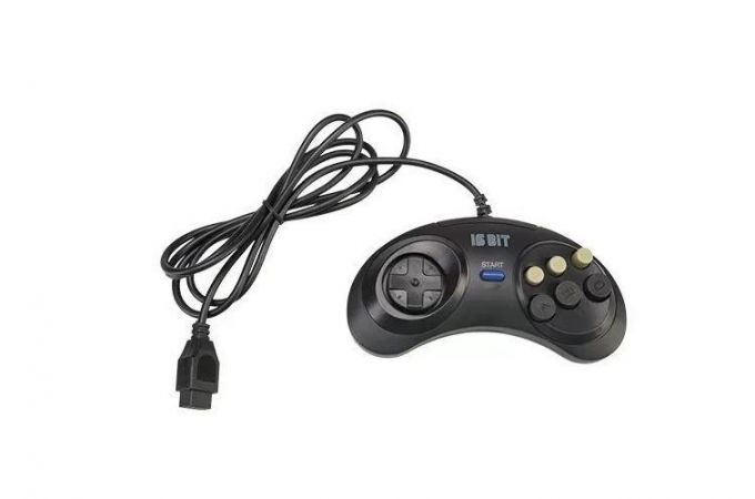 Игровая приставка Super Drive Classic S2-105 Black box 16bit (105 встроенных игр, черная коробка)