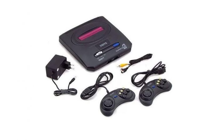 Игровая приставка Super Drive Classic S2-105 Black box 16bit (105 встроенных игр, черная коробка)