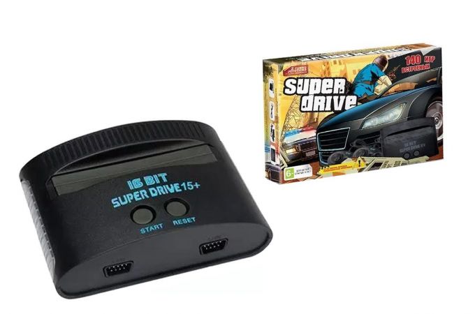 Игровая приставка Super Drive GTA-140 16bit (140 встроенных игр)