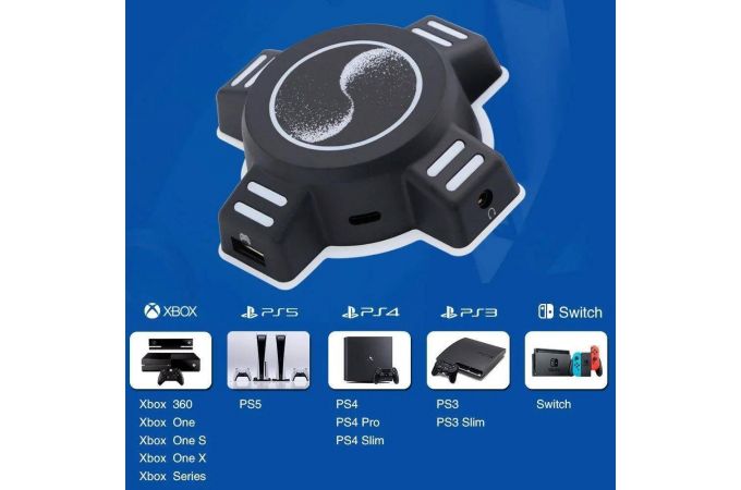 Разветвитель USB HUB Орбита OT-PCR22  USB 2.0 (4 USB, 3.5мм)