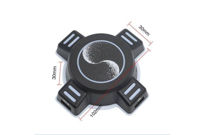 Разветвитель USB HUB Орбита OT-PCR22  USB 2.0 (4 USB, 3.5мм)