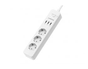 Сетевой фильтр с USB зарядкой HARPER UCH-315 White