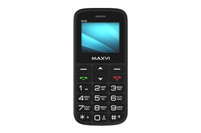 Сотовый телефон MAXVI  B100  Black б/у(-25%)№2942