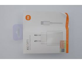 Сетевое зарядное устройство USB + кабель Type-C Xiaomi Redmi 33W (белый) (УЦЕНКА! МЯТАЯ УПАКОВКА)
