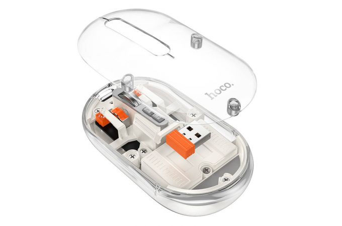 Мышь беспроводная HOCO GM35 General dual-mode (космический серый)