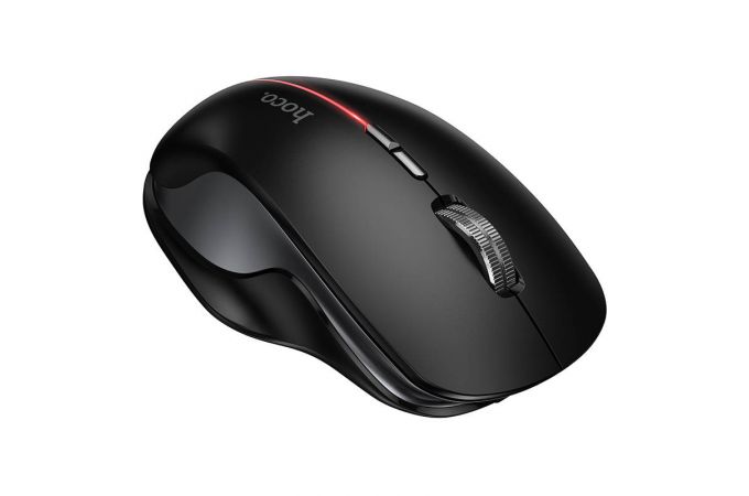 Мышь беспроводная HOCO GM40 Dixon RGB dual-mode (космический белый)