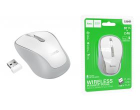 Мышь беспроводная HOCO GM41 Exciting dual-mode (белый)