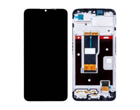 Дисплей для Realme C31 (RMX3501) в сборе с тачскрином + рамка (черный) org
