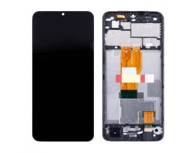 Дисплей для Realme C33 (RMX3624) в сборе с тачскрином + рамка (черный) org