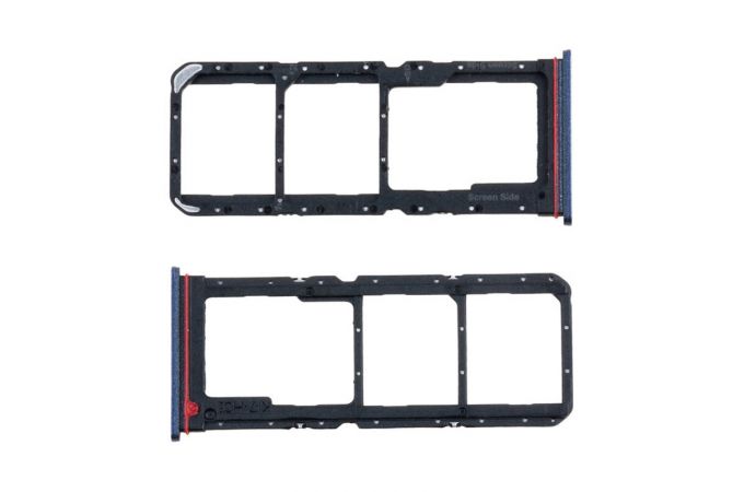 Держатель SIM для Infinix Hot 30 4G (X6831) (черный)