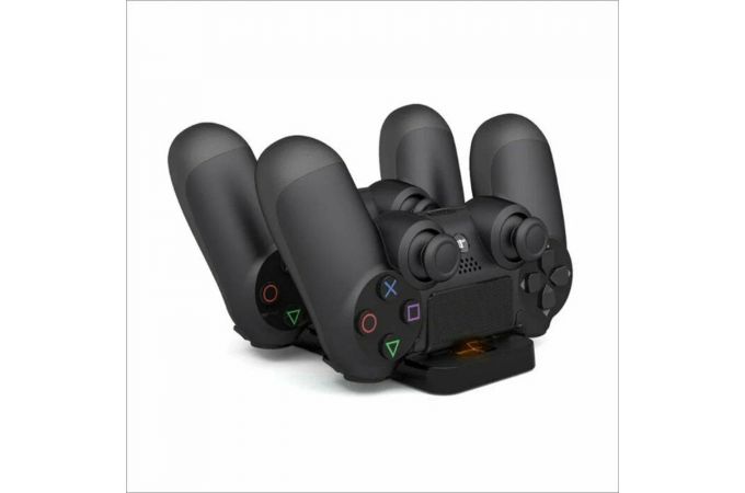 Зарядная станция для геймпадов DOBE PS4 / PS4 Slim / PS4 PRO TP4-002 черный