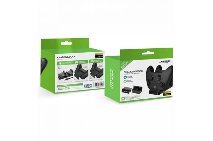 Зарядная станция для геймпадов X-BOX DOBE TYX-1817X X-Series S / X / X-One черный