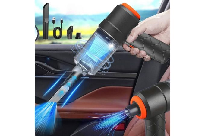 Автомобильный пылесос Car Vacuum Cleaner YT-M2046 (черный)