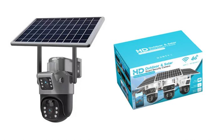 Камера видеонаблюдения Wi-Fi Wireless Smart Solar Camera V380PRO IPC-V380-P6A-6 4G