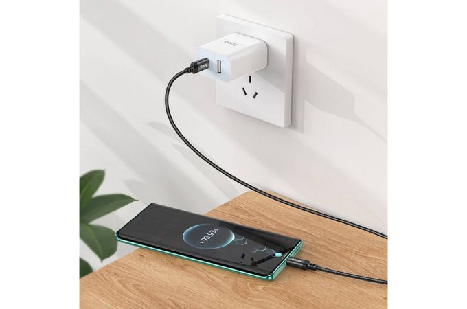 Кабель USB Type-C - USB Type-C HOCO X89 PD60W (черный) 2м