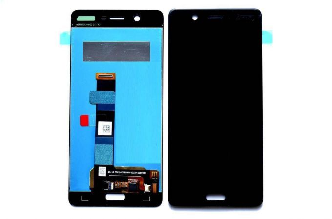 Дисплей для Nokia 5 (TA-1053/ TA-1044/ TA-1027/ TA-1024) в сборе с тачскрином (черный)