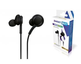 Наушники вакуумные проводные Smartbuy MEGA BASS 2 SBH-1012 (черный)
