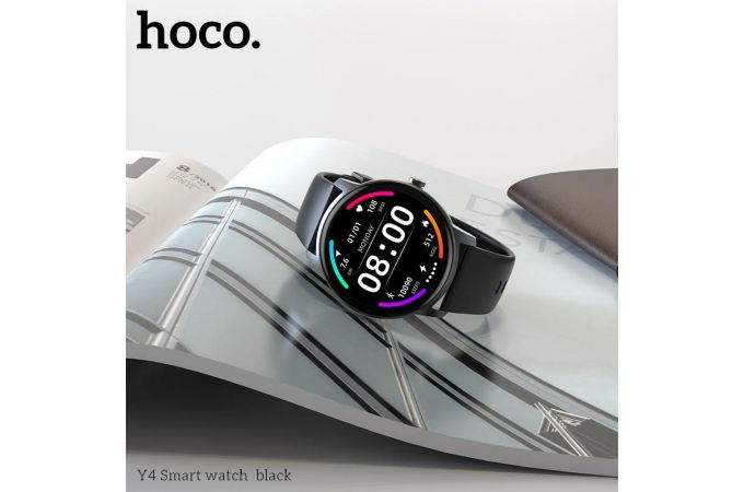 Смарт часы HOCO Y4 (черный)