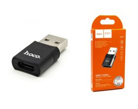 Переходник HOCO UA17 USB2.0 (M) --> Type-C (F)
