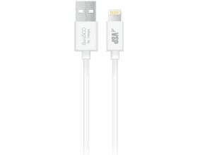 Кабель USB - Lightning BoraSCO Apple 8-pin (37338) 2A (белый) 1м